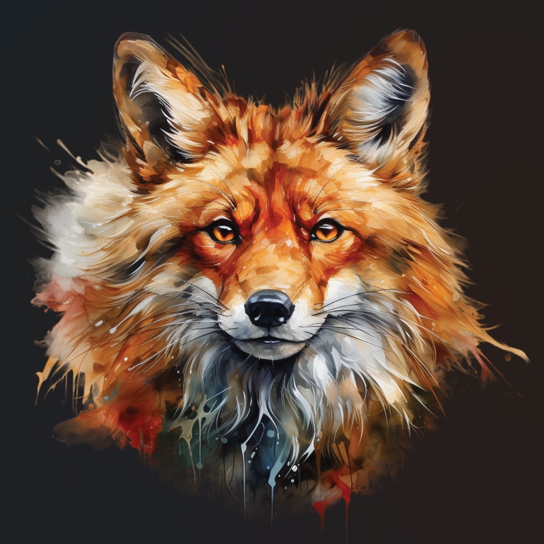 Fuchs Porträt