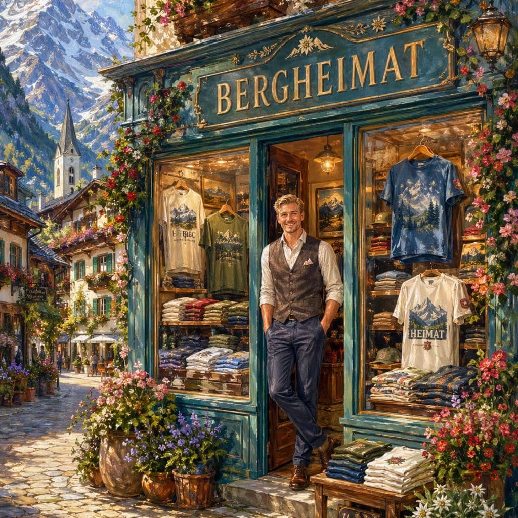 Bergheimat Geschäft