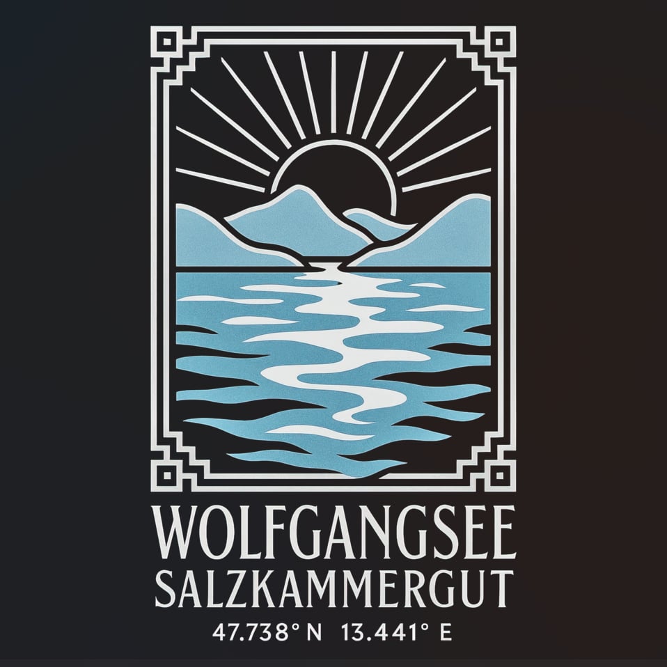 Wolfangsee - Salzkammergut Motiv
